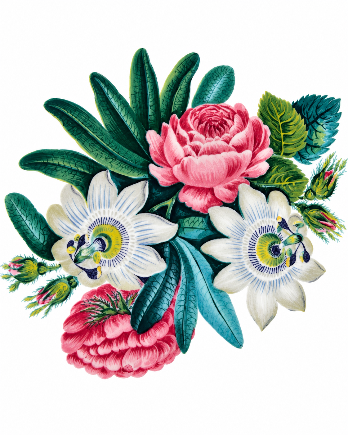 Vintage Portmeirion Floral Wall Plate