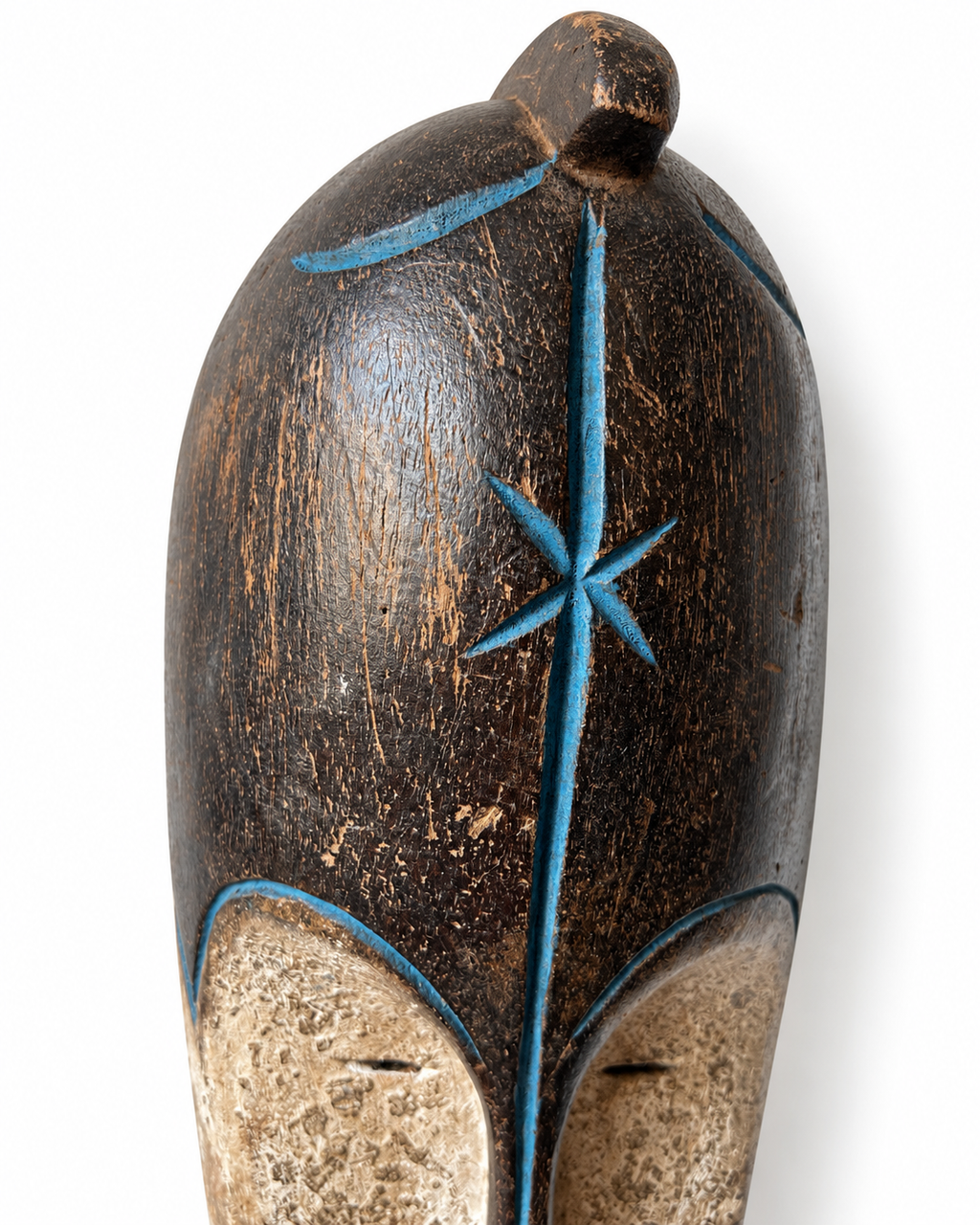 Large Hand Carved Cameroon Wall Mask
