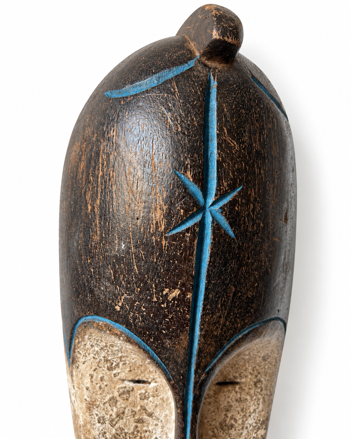Large Hand Carved Cameroon Wall Mask